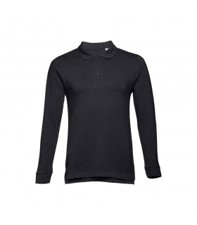 THC BERN Polo de manga larga para hombre