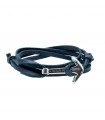 Pulsera ancla de piel