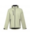 THC ZAGREB Chaqueta softshell para hombre con capucha removible