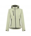THC ZAGREB WOMEN Chaqueta softshell para mujer con capucha removible