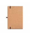 ORWELL Cuaderno A5 con tapa dura realizado con hojas de bambu y corcho