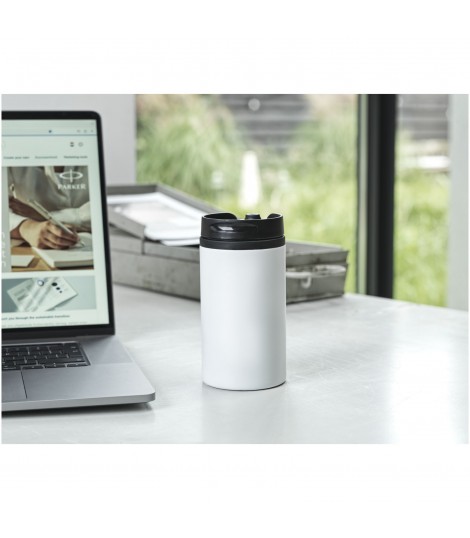 Vaso con aislamiento de acero inoxidable reciclado de 300 ml con certificacion RCS Mojave