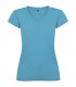 Camiseta de cuello de pico de manga corta para mujer Victoria