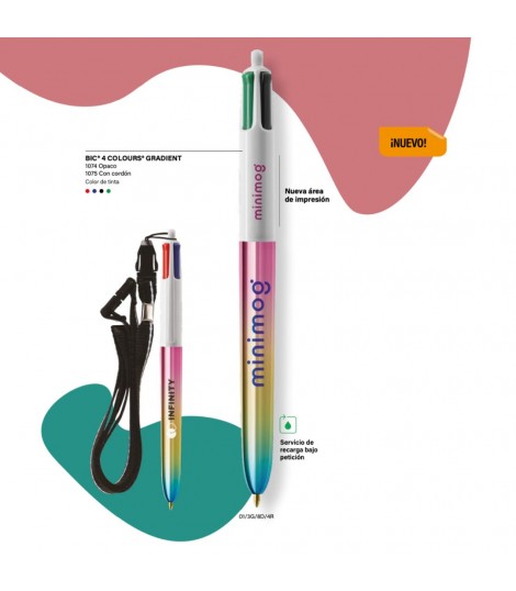 BIC ® 4 Colours® bolígrafo