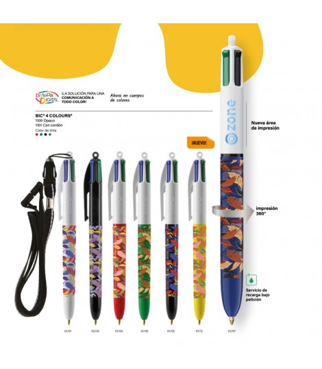 BIC ® 4 Colours® bolígrafo