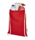 Bolsa con cordon de algodon reciclado GRS de 140 g m Oregon