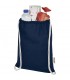 Bolsa con cordon de algodon reciclado GRS de 140 g m Oregon