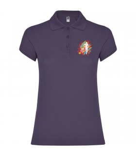 Polo de manga corta para mujer Star