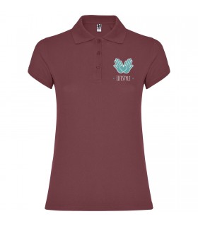 Polo de manga corta para mujer Star
