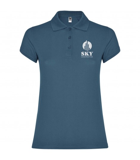 Polo de manga corta para mujer Star