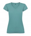 Camiseta de cuello de pico de manga corta para mujer Victoria