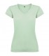 Camiseta de cuello de pico de manga corta para mujer Victoria