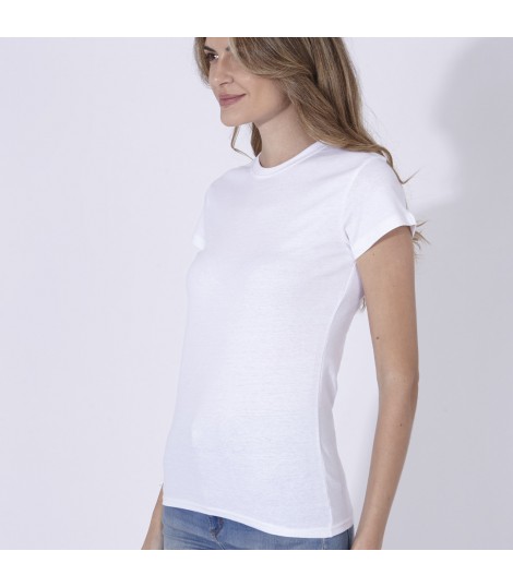 Camiseta Mujer Blanca keya WCS180