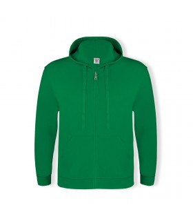 Sudadera Adulto Capucha Cremallera keya SWZ280