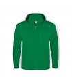 Sudadera Adulto Capucha Cremallera keya SWZ280