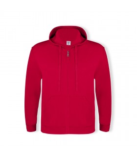 Sudadera Adulto Capucha Cremallera keya SWZ280