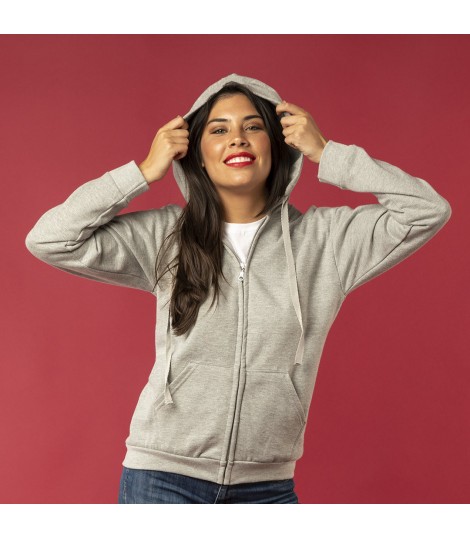 Sudadera Adulto Capucha Cremallera keya SWZ280