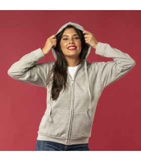 Sudadera Adulto Capucha Cremallera keya SWZ280