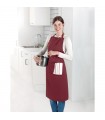 Delantal de cocina ajustable