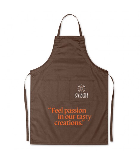 Delantal de cocina ajustable