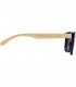 Gafas de sol con patillas de bambu Tan