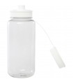 Botella deportiva de RPET con certificado RCS de 900 ml y con tapa multifuncion Ryder