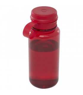 Botella deportiva de RPET con certificado RCS de 900 ml y con tapa multifuncion Ryder