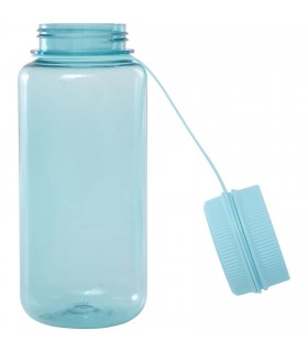 Botella deportiva de RPET con certificado RCS de 900 ml y con tapa multifuncion Ryder