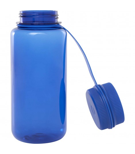 Botella deportiva de RPET con certificado RCS de 900 ml y con tapa multifuncion Ryder