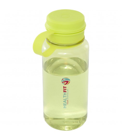Botella deportiva de RPET con certificado RCS de 900 ml y con tapa multifuncion Ryder