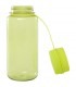 Botella deportiva de RPET con certificado RCS de 900 ml y con tapa multifuncion Ryder