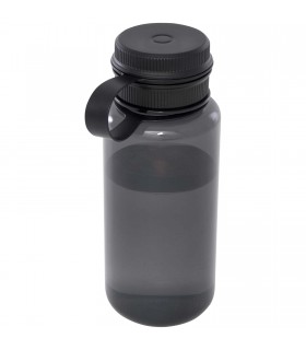 Botella deportiva de RPET con certificado RCS de 900 ml y con tapa multifuncion Ryder