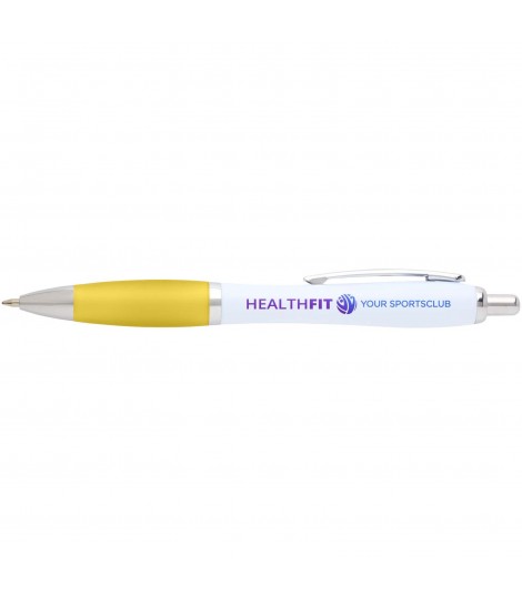 Boligrafo de plastico reciclado Nash tinta azul