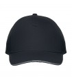 Gorra LED de 5 paneles 220gr