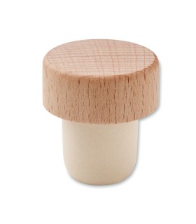 Tapon para botella de madera