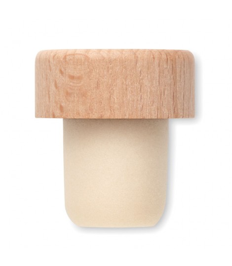 Tapon para botella de madera