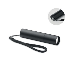 Linterna recargable de aluminio