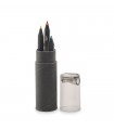 Estuche con 6 lapices de color