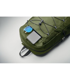Mochila de poliester RPET 600D