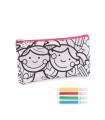 Estuche con rotuladores