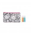 Estuche con rotuladores