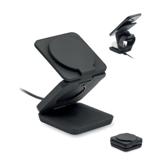 Base de carga plegable 3en1