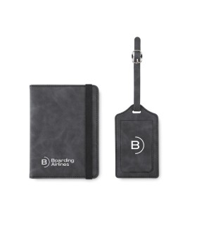 Porta pasaporte e identificador