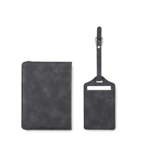 Porta pasaporte e identificador