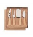 Set de 4 cuchillos para queso