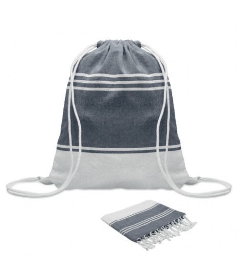 Toalla de playa con bolsa