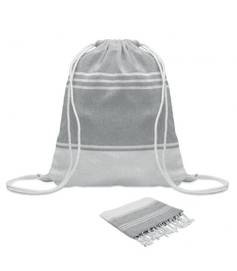Toalla de playa con bolsa