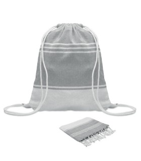 Toalla de playa con bolsa