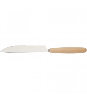 Cuberteria de 5 piezas de acero inoxidable y madera de haya Root