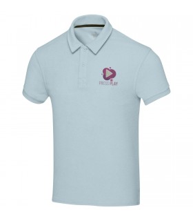 Polo unisex de rizo reciclado Akoya